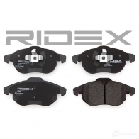 Тормозные колодки, комплект RIDEX 1437660415 402b0044 Z4 K7JY - Изображение 3