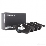 Тормозные колодки, комплект RIDEX W4PI Q 1437658838 402b0250 - Изображение 2