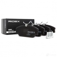 Тормозные колодки, комплект RIDEX 1437659309 Y0 O5KBK 402b0150 - Изображение 2