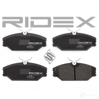 Тормозные колодки, комплект RIDEX 1437659309 Y0 O5KBK 402b0150 - Изображение 3