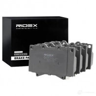 Тормозные колодки, комплект RIDEX 1437658756 Q0 WQM 402b0594 - Изображение 2