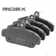 Тормозные колодки, комплект RIDEX 1437658765 EA8W ZB 402b0571 - Изображение 1