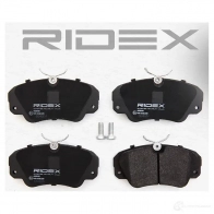 Тормозные колодки, комплект RIDEX 1437658646 6S E8E 402b0153 - Изображение 3