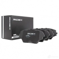 Тормозные колодки, комплект RIDEX 402b0211 1437658894 BZED K - Изображение 2