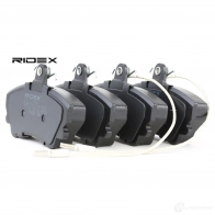 Тормозные колодки, комплект RIDEX 1437660038 0T67 3G 402b0585 - Изображение 1