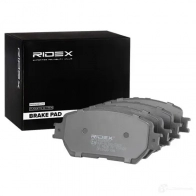 Тормозные колодки, комплект RIDEX 1437658662 402b0857 6 39VT - Изображение 2