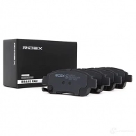 Тормозные колодки, комплект RIDEX CG2CX4 1 1437649220 402b0109 - Изображение 2
