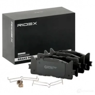 Тормозные колодки, комплект RIDEX 1437660256 402b1257 N V3XFL - Изображение 2