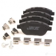 Тормозные колодки, комплект RIDEX 1437658177 402b1369 CKTT CT - Изображение 2