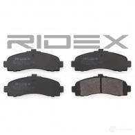 Тормозные колодки, комплект RIDEX 1437651371 402b0190 BPY 39E8 - Изображение 3