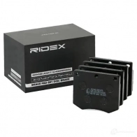 Тормозные колодки, комплект RIDEX 6ZYXU M 1437650024 402b0927 - Изображение 2