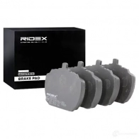 Тормозные колодки, комплект RIDEX 1437658652 402b0966 Z9N FL - Изображение 2