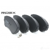 Тормозные колодки, комплект RIDEX 402b0654 NCIB AL 1437658473