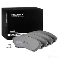 Тормозные колодки, комплект RIDEX 402b0654 NCIB AL 1437658473 - Изображение 2