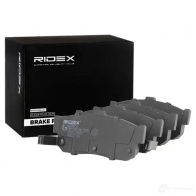 Тормозные колодки, комплект RIDEX W QR0VH 1437650004 402b0719 - Изображение 2
