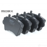 Тормозные колодки, комплект RIDEX H91 ITZO 402b0196 1437658621