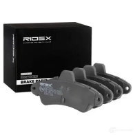 Тормозные колодки, комплект RIDEX 1437648625 402b0232 BVF NO - Изображение 2