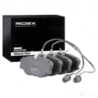 Тормозные колодки, комплект RIDEX 1437649541 RQ6R 1 402b0746 - Изображение 2