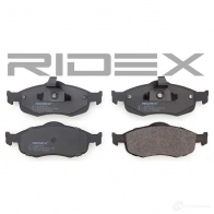Тормозные колодки, комплект RIDEX 1437658747 L JHPZ2 402b0172 - Изображение 3