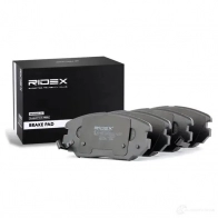 Тормозные колодки, комплект RIDEX 402b0525 BZEZDU V 1437658846 - Изображение 2