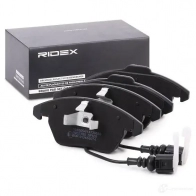 Тормозные колодки, комплект RIDEX 402b1336 1437660556 3 AZWG - Изображение 2