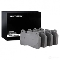 Тормозные колодки, комплект RIDEX 1 U7BSS 402b0800 1437659326 - Изображение 2