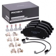 Тормозные колодки, комплект RIDEX 402b1238 1437660067 B4VN XQ - Изображение 2