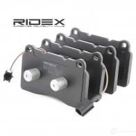 Тормозные колодки, комплект RIDEX UGI5G V 402b0599 1437659154 - Изображение 1