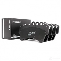 Тормозные колодки, комплект RIDEX 1438484511 402b0156 4U C5UI - Изображение 2