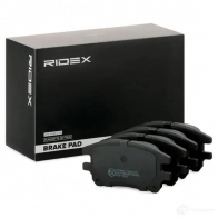 Тормозные колодки, комплект RIDEX 402b1222 GZCP E 1437660194 - Изображение 2