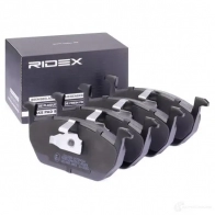 Тормозные колодки, комплект RIDEX 402b1394 1437660654 FQ CAO - Изображение 2