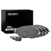 Тормозные колодки, комплект RIDEX 35 XKX 1437659630 402b0549 - Изображение 2