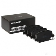 Тормозные колодки, комплект RIDEX 402b1602 Q4M8K C 1438484515 - Изображение 2