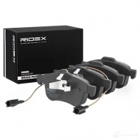 Тормозные колодки, комплект RIDEX 402b0784 QXZ 3K2 1437660656 - Изображение 2