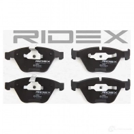 Тормозные колодки, комплект RIDEX 1437660261 5 WFO0MY 402b0061 - Изображение 3