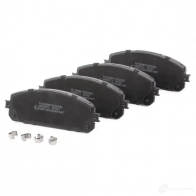 Тормозные колодки, комплект RIDEX IU8 8Z3E 402b1214 1437659623 - Изображение 3