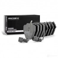 Тормозные колодки, комплект RIDEX 1437660064 E XTDQ 402b0397 - Изображение 2