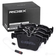 Тормозные колодки, комплект RIDEX 402b1385 MNZ80 28 1437658202 - Изображение 2