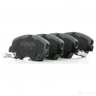 Тормозные колодки, комплект RIDEX 402b1430 5YN2X A 1437659814