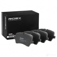 Тормозные колодки, комплект RIDEX JBTB 005 402b0818 1437658665 - Изображение 2