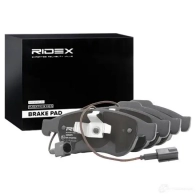 Тормозные колодки, комплект RIDEX 1437660271 DFJ0U 2 402b0573 - Изображение 2