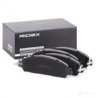 Тормозные колодки, комплект RIDEX 1437660303 402b1154 CTI9 L6S - Изображение 2