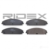 Тормозные колодки, комплект RIDEX 402b0326 1437660159 OSTP Q - Изображение 3