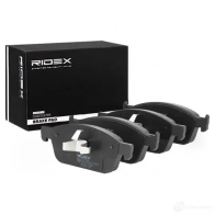 Тормозные колодки, комплект RIDEX 1437659875 402b1008 K4SB N6 - Изображение 2