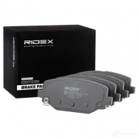 Тормозные колодки, комплект RIDEX YV266V V 402b0638 1437657854 - Изображение 2