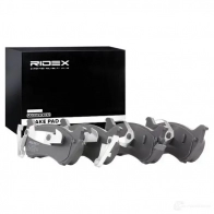 Тормозные колодки, комплект RIDEX 1437659587 TJSM P 402b0592 - Изображение 2