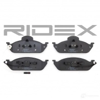 Тормозные колодки, комплект RIDEX 402b0162 TWI5 FG 1437659705 - Изображение 3