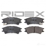 Тормозные колодки, комплект RIDEX 402b0287 1437659235 D FZ0P3 - Изображение 3