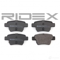 Тормозные колодки, комплект RIDEX 1437651380 402b0272 C S78NM - Изображение 3