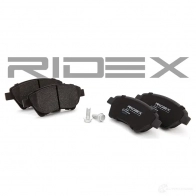 Тормозные колодки, комплект RIDEX TQ8 FNC2 1437659385 402b0144 - Изображение 4